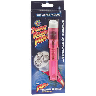 Doc Johnson Pocket Rocket Plus - Компактный вибратор - купить в секс шопе