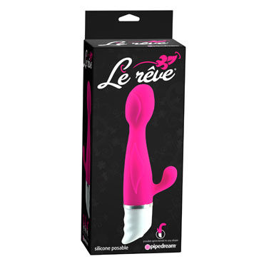 Pipedream Le Reve Silicone Posable Dark Pink - фото, отзывы