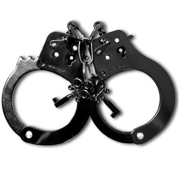 Pipedream Anodized Cuffs, черный - фото, отзывы