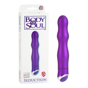 California Exotic Body & Soul Seduction, фиолетовый, Вибратор рельефной формы