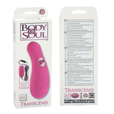 California Exotic Body Soul Transcend, розовый - Вибромассажер и виброяйцо - купить в секс шопе