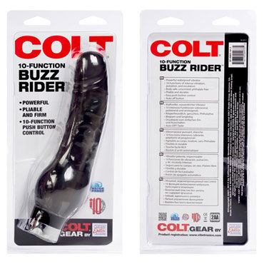 California Exotic Colt Buzz Rider - Реалистичный вибратор - купить в секс шопе