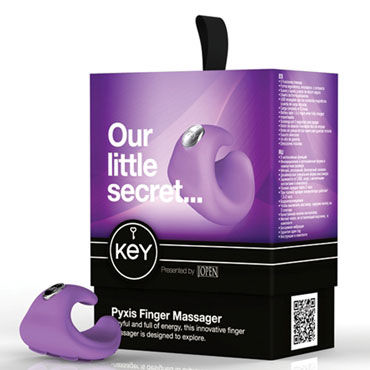 Jopen Key Pyxis, фиолетовый, Вибростимулятор на палец
