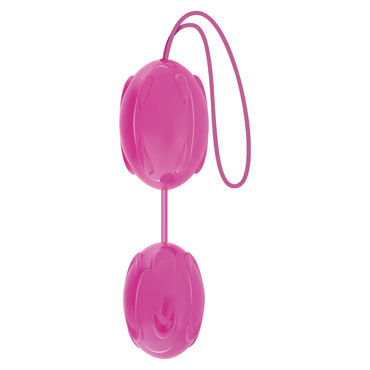 Toy Joy Buzz Vibro, розовые, Вибрирующие вагинальные шарики