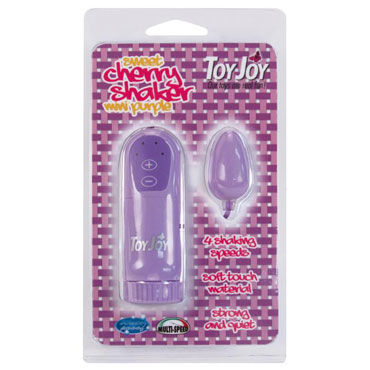Toy Joy Cherry Shaker Mini Bullet, фиолетовая - фото, отзывы