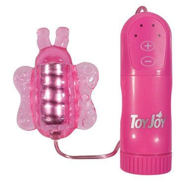 Toy Joy Buzz Buzz Butterfly Massager, Вибромассажер в форме бабочки