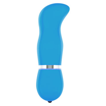 Toy Joy Funky Vibelicious G-Spot, голубой, Мини вибратор для стимуляции точки G