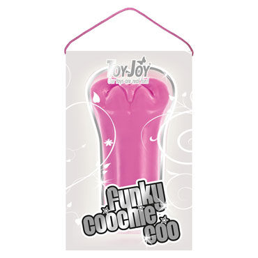 Toy Joy Funky Coochie Coo, темно-розовый - Компактный мастурбатор-вагина - купить в секс шопе