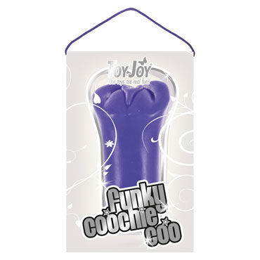 Toy Joy Funky Coochie Coo, фиолетовый - Компактный мастурбатор-вагина - купить в секс шопе