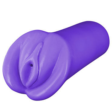 Toy Joy Funky Coochie Coo, фиолетовый, Компактный мастурбатор-вагина