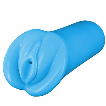 Toy Joy Funky Coochie Coo, голубой, Компактный мастурбатор-вагина