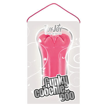 Toy Joy Funky Coochie Coo, розовый - Компактный мастурбатор-вагина - купить в секс шопе