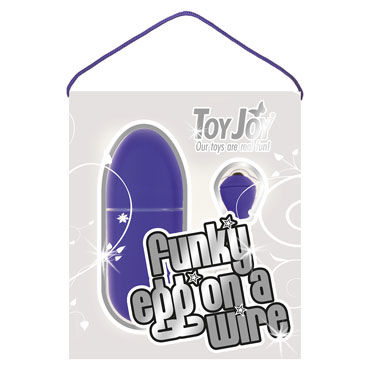 Toy Joy Funky Egg On A Wire, фиолетовое - фото, отзывы