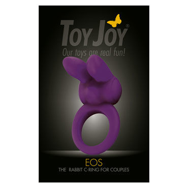 Toy Joy Eos The Rabbit C-Ring, фиолетовое - фото, отзывы