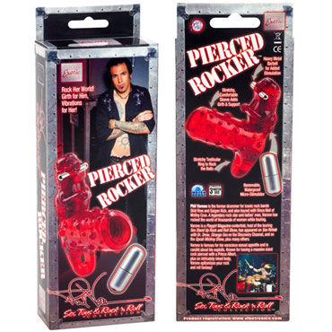 California Exotic Phil Varone Pierced Rocker - Вибронасадка с клиторальным стимулятором - купить в секс шопе