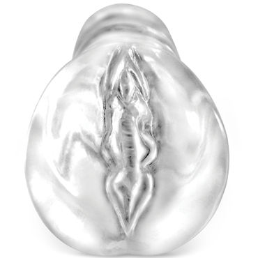 Pipedream Extreme See-Thru Sorority Snatch - Прозрачный мастурбатор-вагина - купить в секс шопе