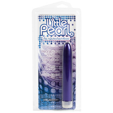 Doc Johnson Little Pearl, фиолетовый - Классический вибратор - купить в секс шопе