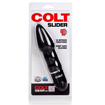 California Exotic Colt Slider, черный - Анальный вибратор - купить в секс шопе