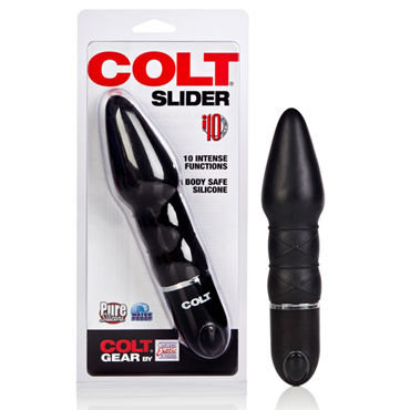 California Exotic Colt Slider, черный, Анальный вибратор