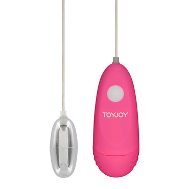 Toy Joy Funky Splash, розовое, Виброяйцо с выносным пультом управления