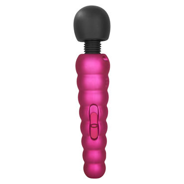 Toy Joy Power Massager, розовый, Мощный вибромассажер с гибкой головкой