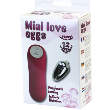 Baile Mini Love Egg - Виброяйцо классической формы - купить в секс шопе