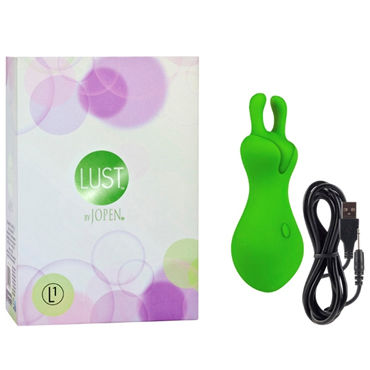 Jopen Lust L1, зеленый, Эргономичный стильный вибромассажер