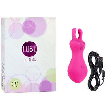 Jopen Lust L1, розовый, Эргономичный стильный вибромассажер