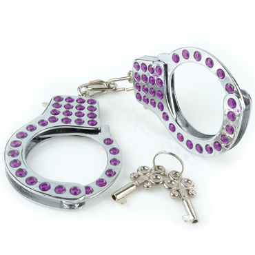 Pipedream Fancy Cuffs, фиолетовый - фото, отзывы