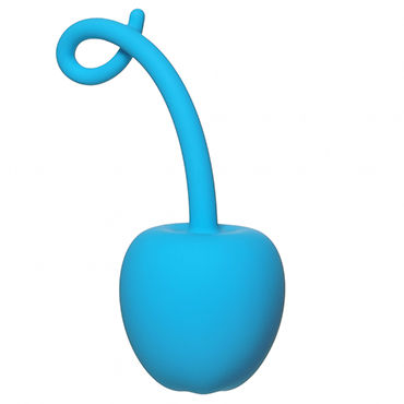 Lola Toys Emotions Sweetie, голубой, Вагинальный шарик в форме яблочка
