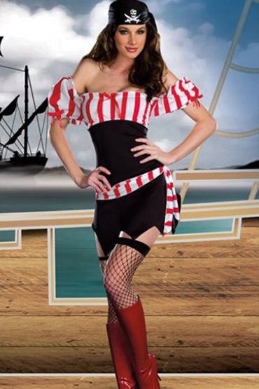 Le Frivole Ships Ahoy, Эротичное платье с поясом и платок