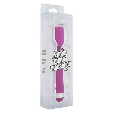 Toy Joy Funky Wand Massager, темно-розовый - фото, отзывы