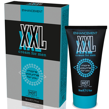 Hot XXL Enhancement Cream, 50 мл, Массажный крем с эффектом липолифтинга