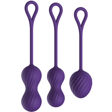 Love Basix Kball, фиолетовый, Набор вагинальных шариков