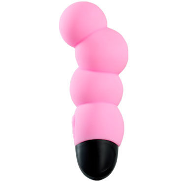 Fun Factory Bubbles, светло-розовый - Перезаряжаемый компактный вибратор + зарядка - купить в секс шопе