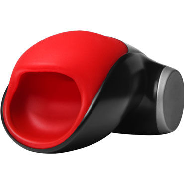 Fun Factory Cobra Libre II, черно-красный, Инновационный перезаряжаемый мастурбатор с вибрацией