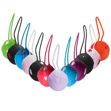 Fun Factory Smartballs Unо, ванильно-розовый - Вагинальный шарик для тренировки мышц - купить в секс шопе