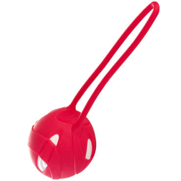 Fun Factory Smartballs Unо, красно-белый, Вагинальный шарик для тренировки мышц