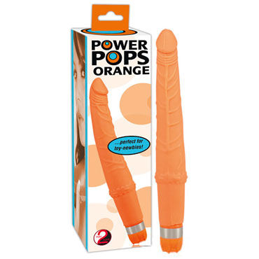 You2Toys Power Pops, оранжевый, Анальный вибратор
