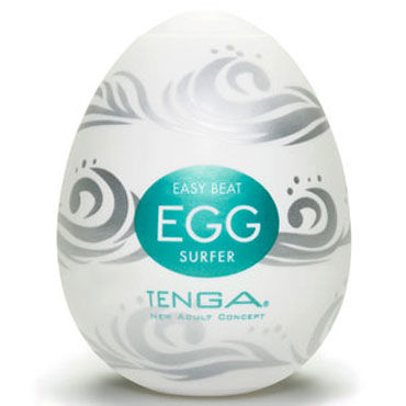 Tenga Egg Surfer, Одноразовый мастурбатор с рельефом в виде волн
