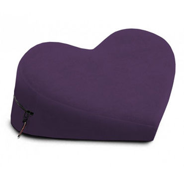 Liberator Heart Wedge, фиолетовая, Подушка для секса в форме сердца