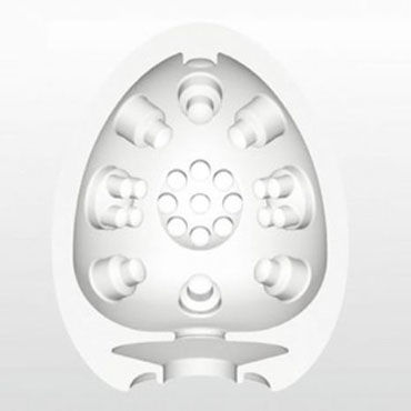 Tenga Egg Clicker - Одноразовый мастурбатор с рельефом в виде точек - купить в секс шопе