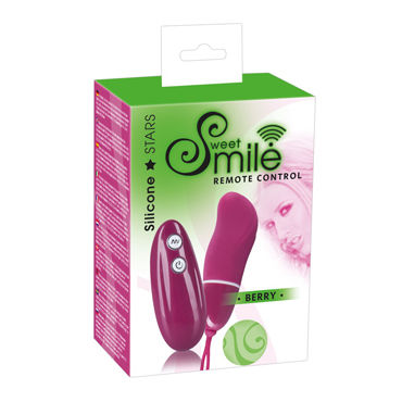 Smile Remote Control Berry, Виброяйцо для точки G и другие товары Smile с фото