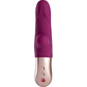 Fun Factory Pearly, фиолетовый - Компактный перезаряжаемый вибратор со стимуляцией клитора - купить в секс шопе