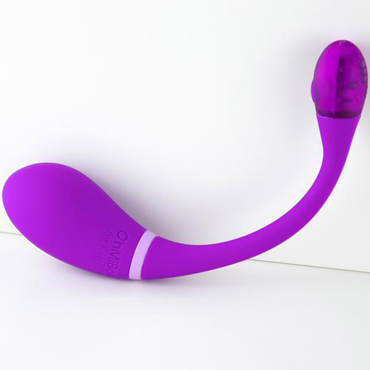 OhMiBod Esca2 Powered By Kiiroo, фиолетовый - Вибратор интерактивный - купить в секс шопе