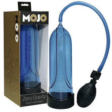 Mojo Zero G синий, Помпа для пениса