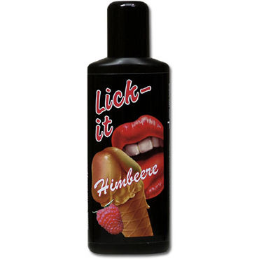 Lick-It Himbeere, 100 мл, Для орального секса, малина