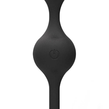 Nexus Quattro, черная - Анальная цепочка с вибрацией - купить в секс шопе