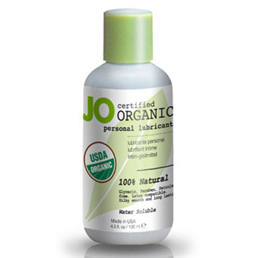 JO Organic, 135мл, Гипоаллергенный натуральный лубрикант на водной основе