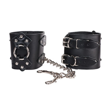 Fetish Factory Extra Wide Ankle Cuffs, Широкие оковы